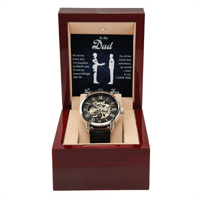 All That You Do - Openwork Watch