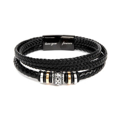 Never Forget Love You Forever (To My Grandson) – Bracelet